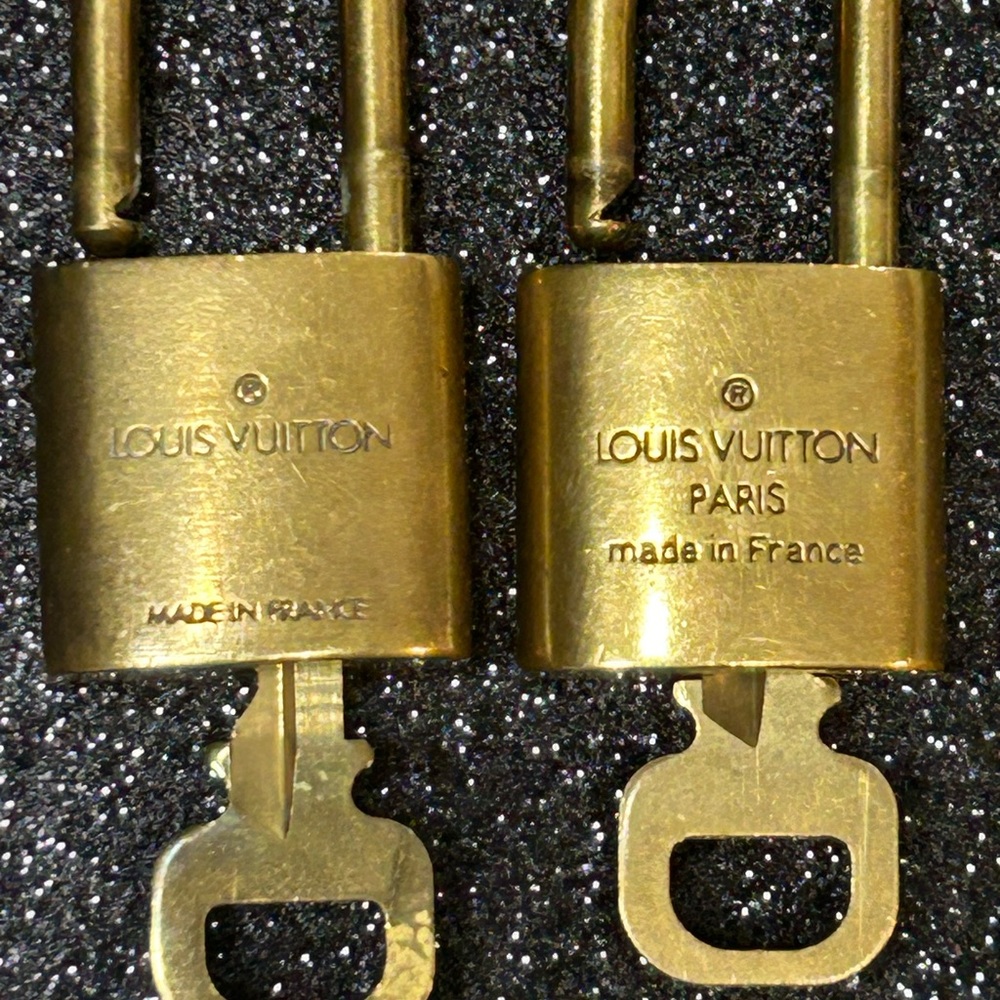 Louis Vuitton Lock & Key Set of 2